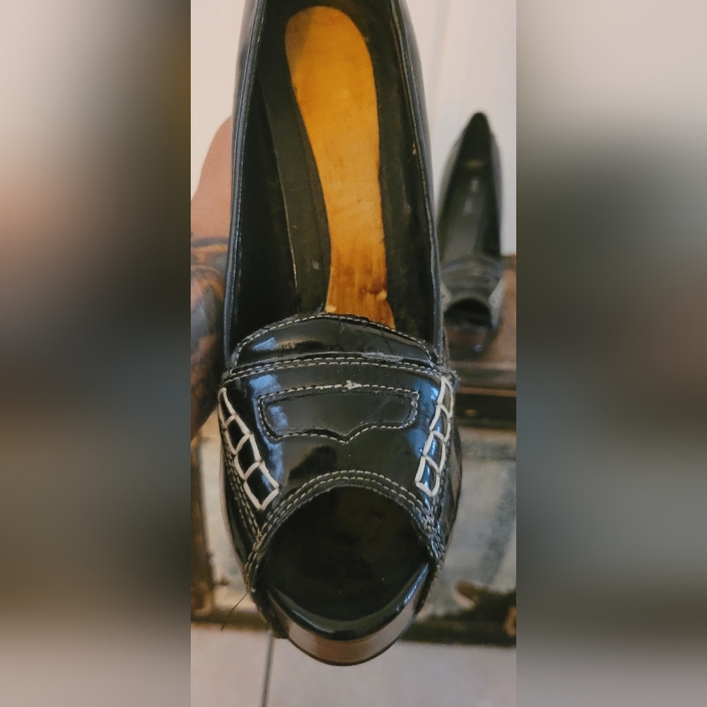 Wet Seal Peep Toe Pump
